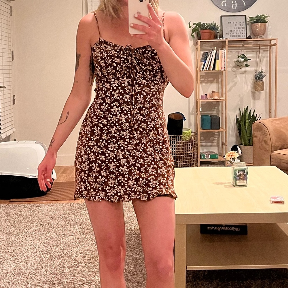 Pacsun Sundress floral pattern
